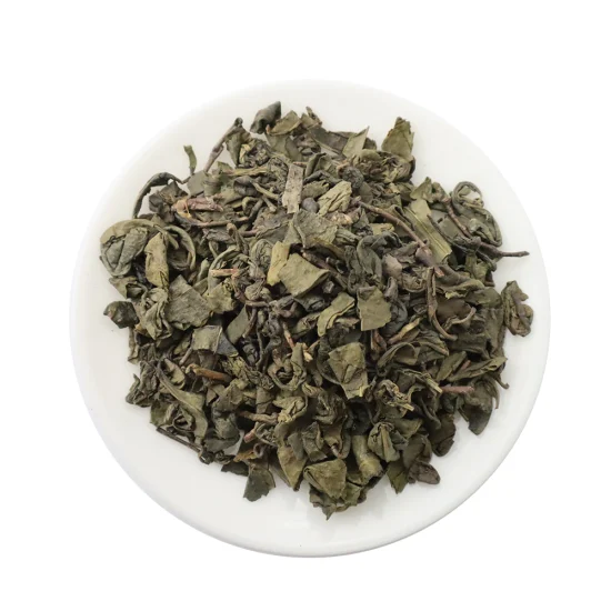 Pólvora de qualidade Flecha de chá verde da China 9575 para Marrocos